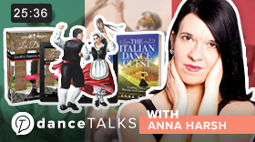 Dance Talks Ciao, Anna Harsh!